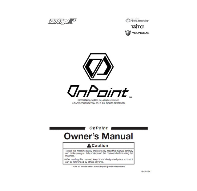 On Point Machine - UNIS Digital Manual PDF