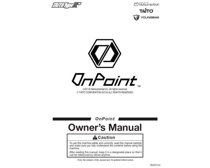 On Point Machine - UNIS Digital Manual PDF