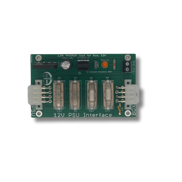 12v PSU Interface PCB for Yellow Box System for Contactless Devices