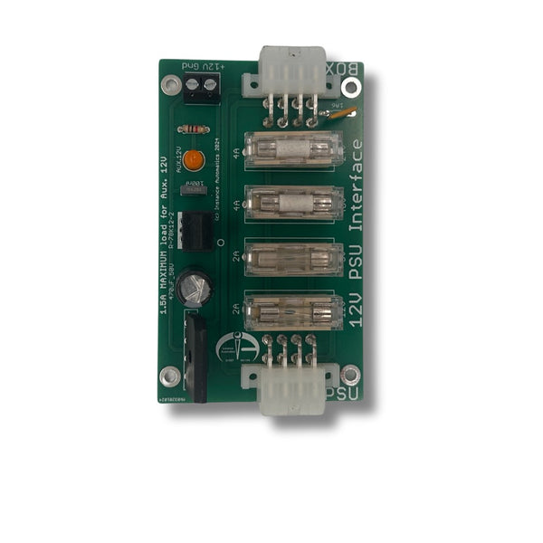 12v PSU Interface PCB for Yellow Box System for Contactless Devices