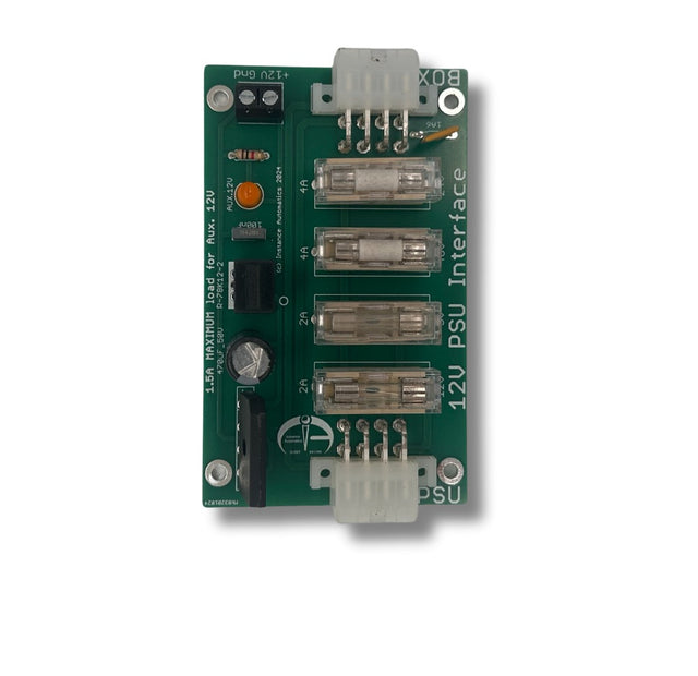 12v PSU Interface PCB for Yellow Box System for Contactless Devices