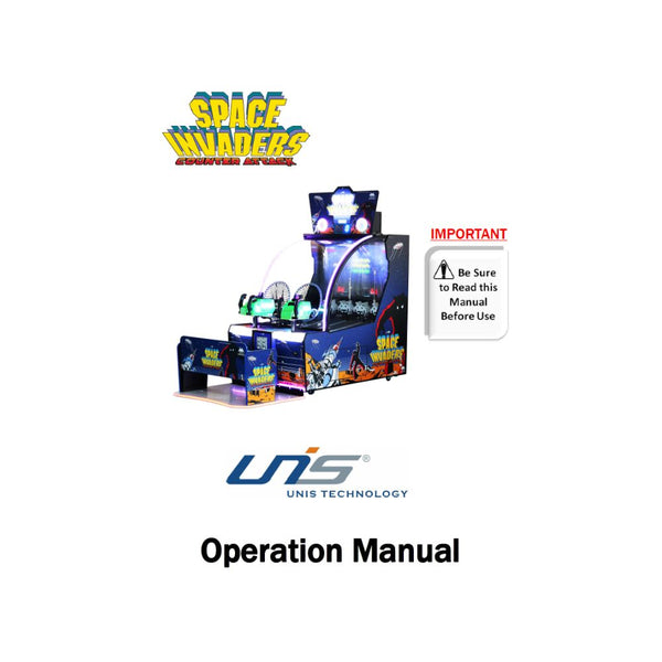 Space Invaders Machine - UNIS Digital Manual PDF