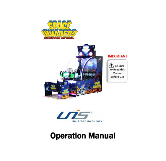 Space Invaders Machine - UNIS Digital Manual PDF