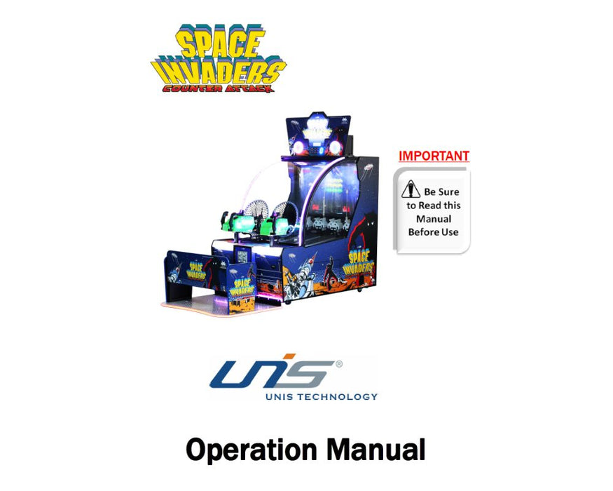 Space Invaders Machine - UNIS Digital Manual PDF