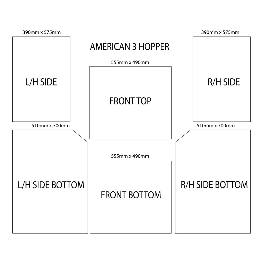 American Changer 3 Hopper Variant - Replacement Artwork Kit