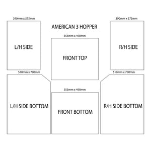 American Changer 3 Hopper Variant - Replacement Artwork Kit