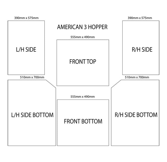 American Changer 3 Hopper Variant - Replacement Artwork Kit