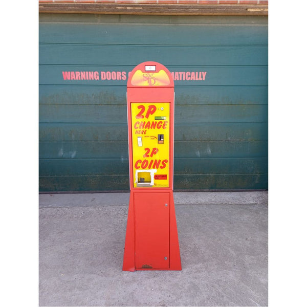 Used 2p Changer Machine in Red