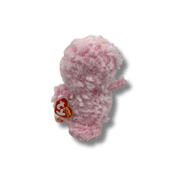 TY Beanie Pink Owl Plush Toy Size 2 (x24) 34846