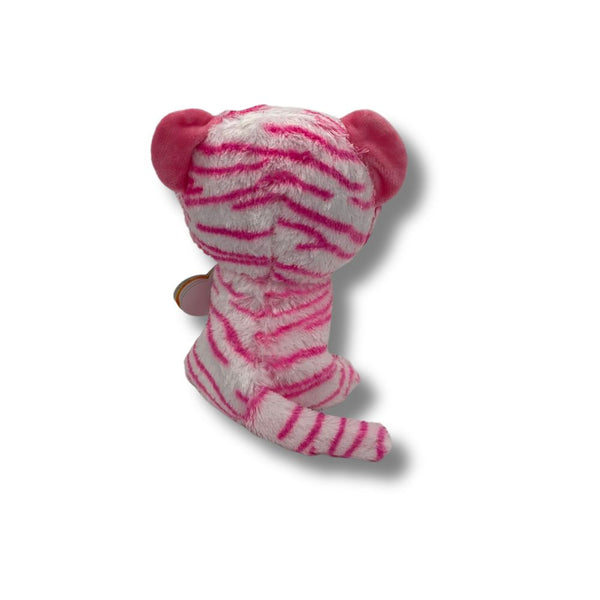 TY Beanie Pink Tiger Plush Toy Size 2 (x12) 36180