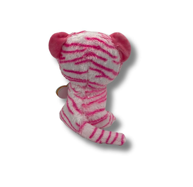 TY Beanie Pink Tiger Plush Toy Size 2 (x12) 36180