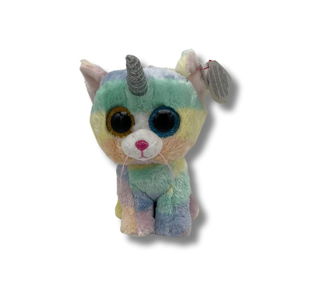 TY Beanie Stripey Unicorn Plush Toy 