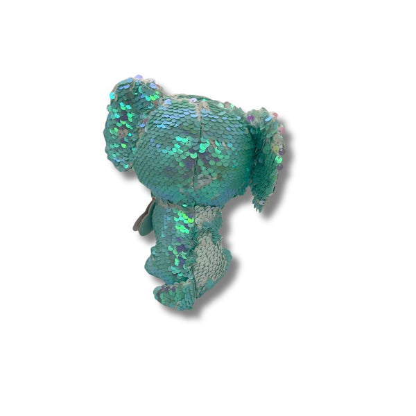 TY Beanie Sequin Elephant Plush Toy