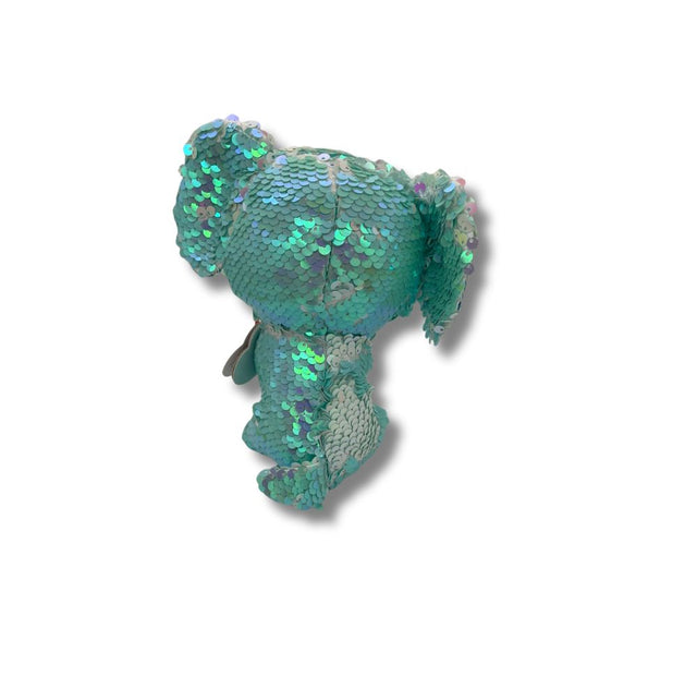 TY Beanie Sequin Elephant Plush Toy