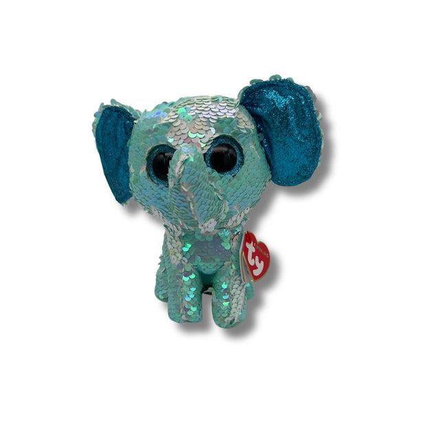 TY Beanie Sequin Elephant Plush Toy