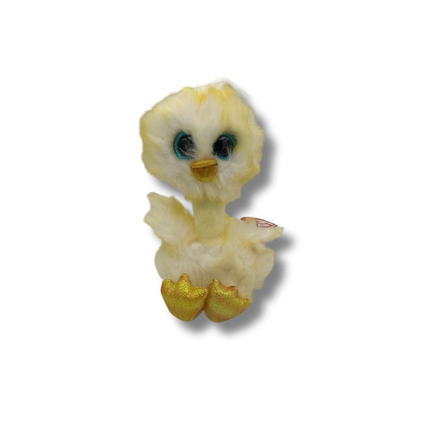 TY Beanie Yellow Emu Plush Toy Size 2 (x24) 36380