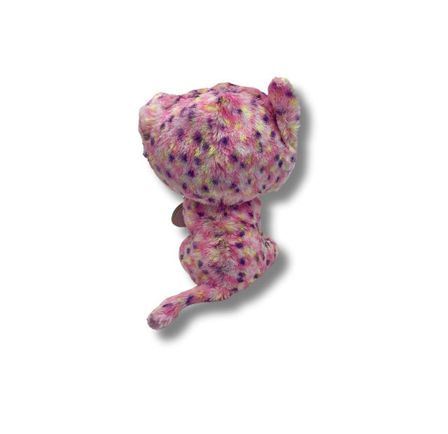 TY Beanie Speckled Pink Cat Plush Toy 