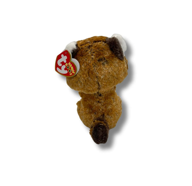 TY Beanie Brown Racoon Plush