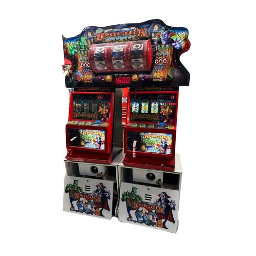 Used Count Dracula Slot Machine 2 Player Ticket Pay Out