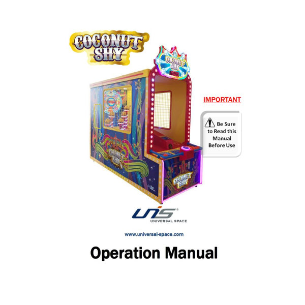 Coconut Shy Machine - UNIS Digital Manual PDF