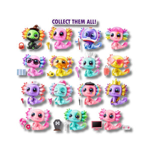 5 Surprise Mini Brands -A-Lot-A Axolotls Capsule