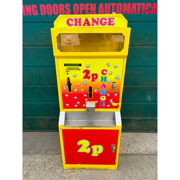 Used AMERICAN CHANGER 2P WITH 2 HOPPERS S/N 1501128