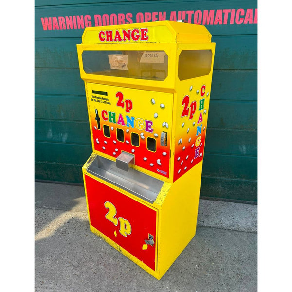  used American Changer for 2p with 4 hoppers. &nbsp;S/N 1603125