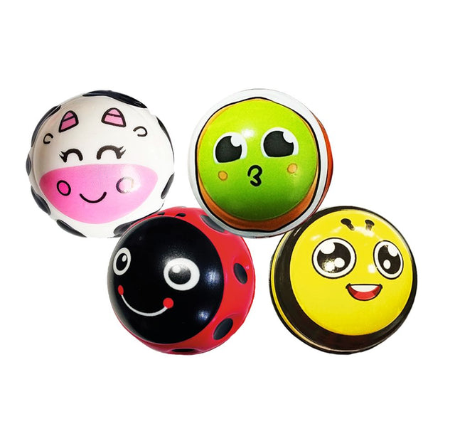 Animal Soft Play Balls 63mm (x360) Vending Prize Ball