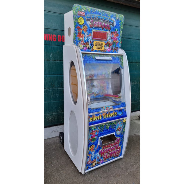 Used Alice's Wonderland 2p Pusher 1P Ticket Redemption