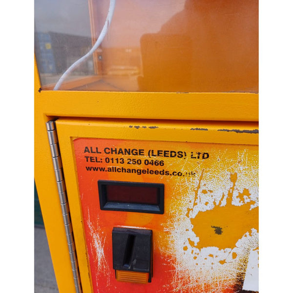 Used All Change Leeds 2p Change Machine  - Fair Condition