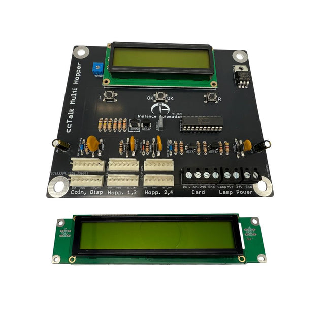 American changer multi hopper replacement PCB With Display