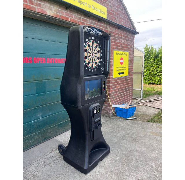 Used Arachnid 360 Galaxy 3 Bull Shooter Darts Board Game