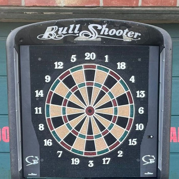 Used Arachnid 360 Galaxy 3 Bull Shooter Darts Board Game