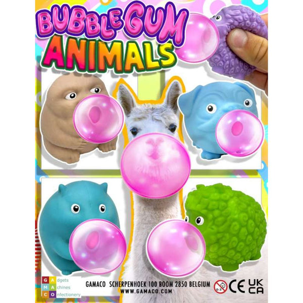 Bubble Gum Animals (x500) 50mm Vending Prize Capsules