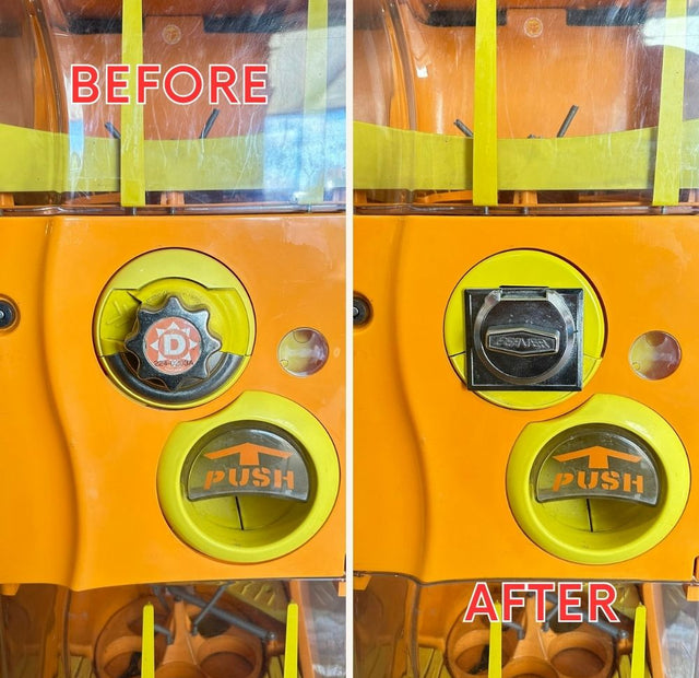 Discapa Station Coin Mech £2 Conversion to Beaver Mech – Maxx Grab