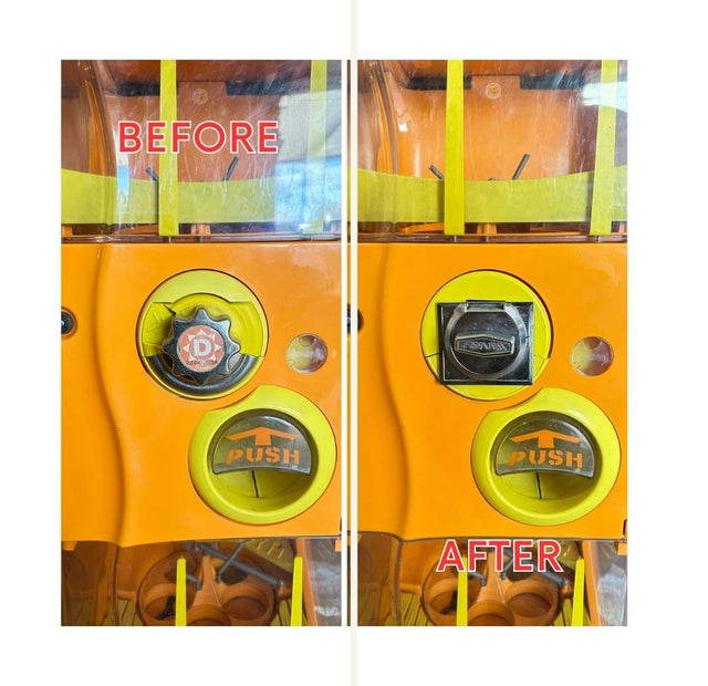 Discapa Station Coin Mech £1 Conversion to Beaver Mech – Maxx Grab