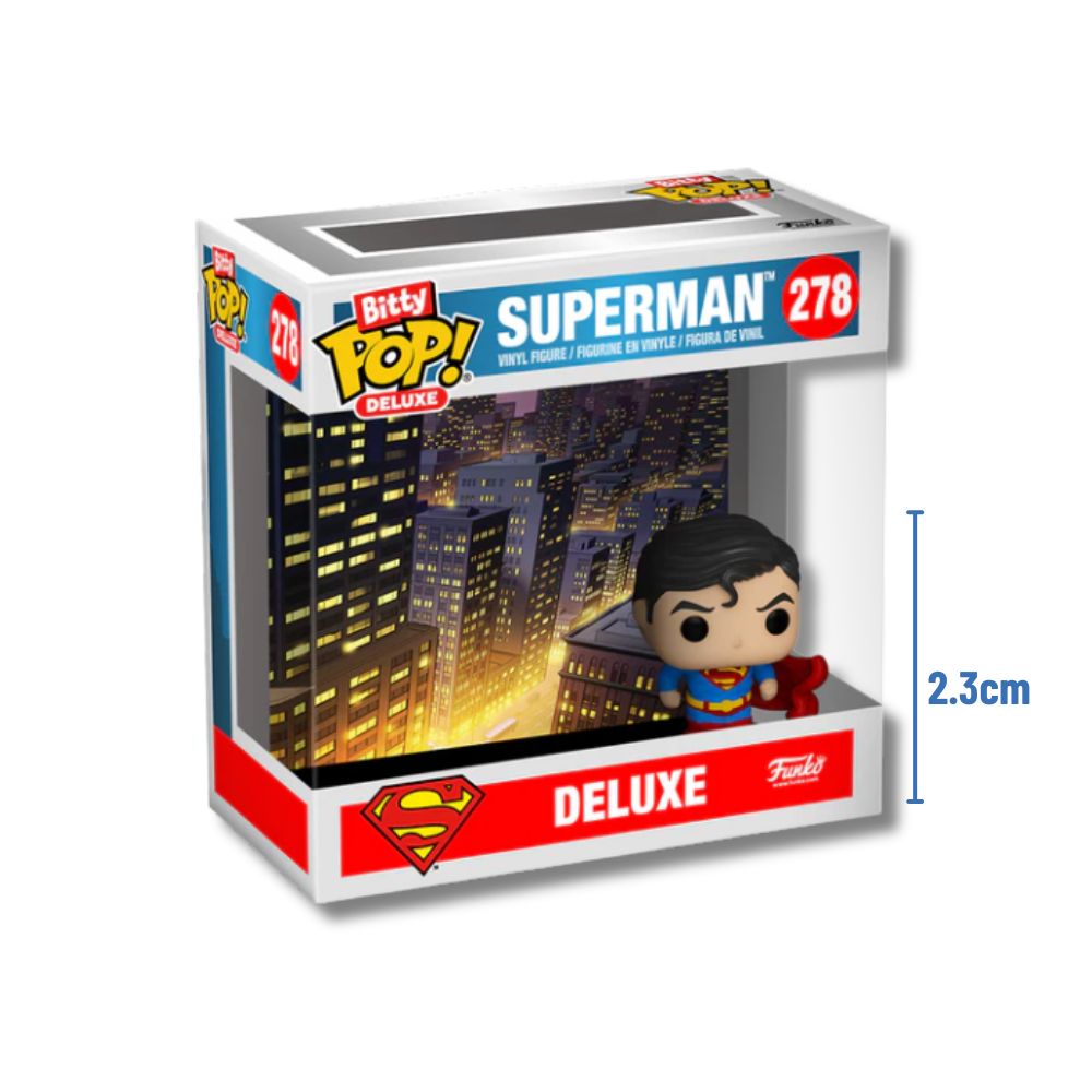 Funko Bitty POP Deluxe - DC - Superman Cityscape 81299 (x12)