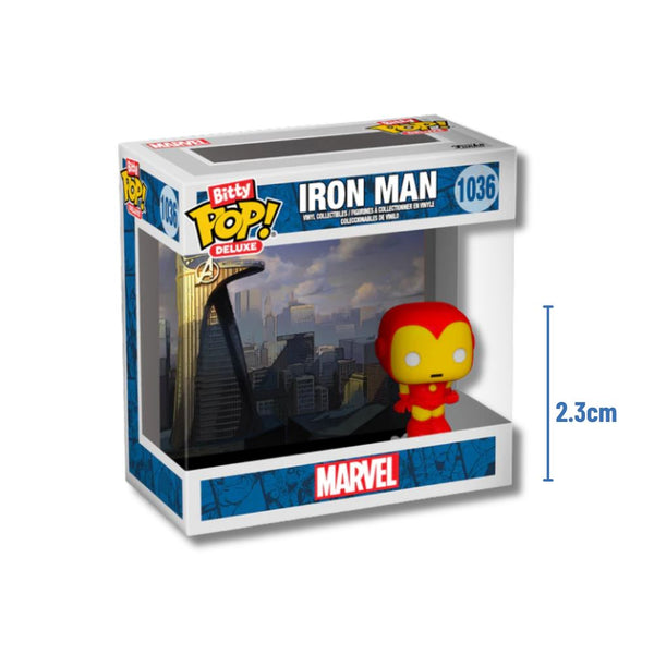 Deluxe Bitty Pop! Iron Man! – Stark Tower. 