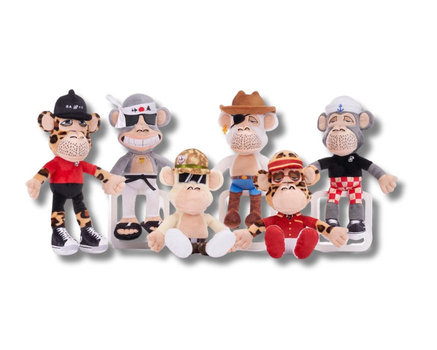 Bored of Directors 12-inch licensed soft toy plush (6 varieties).