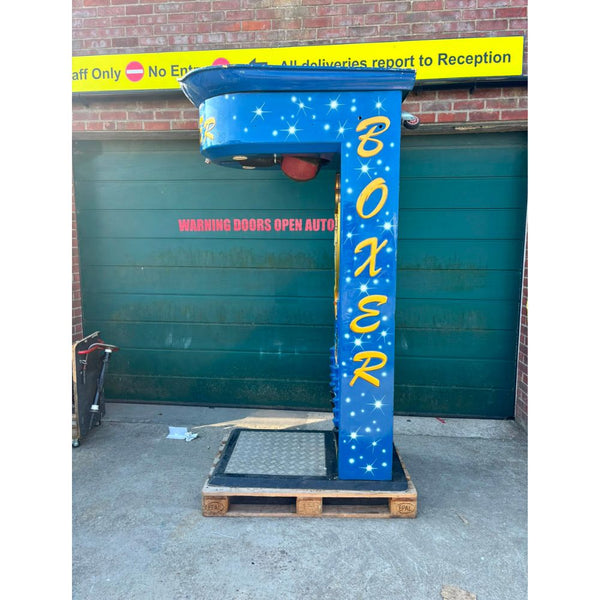 Used  BOXER Boxing Punch Machine in Blue #2