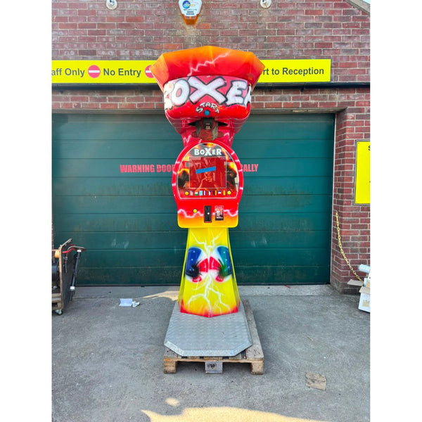 Used  BOXER Boxing Punch Machine Red #3
