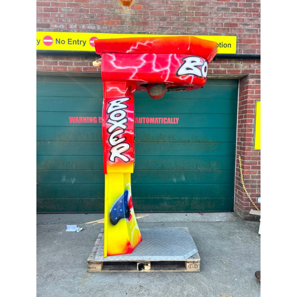 Used  BOXER Boxing Punch Machine Red #3