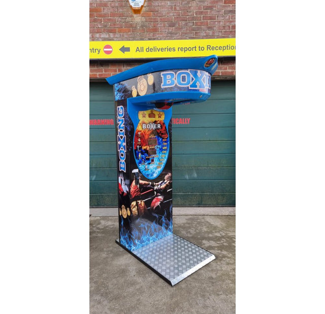 Used BOXER Boxing Punch Machine in Blue