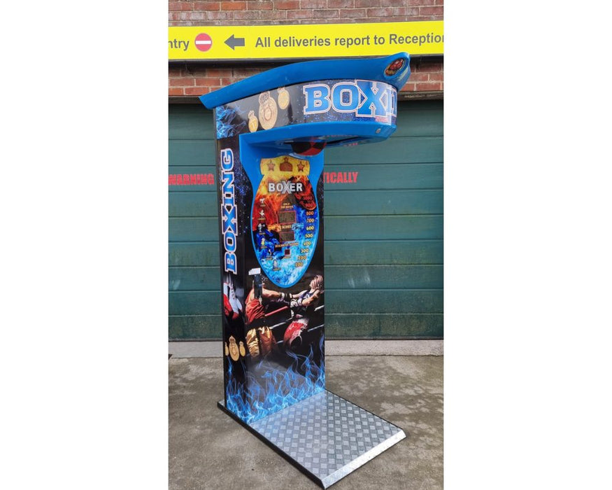 Used BOXER Boxing Punch Machine in Blue