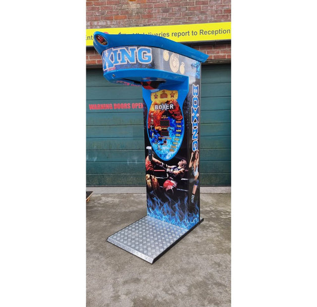 Used BOXER Boxing Punch Machine in Blue