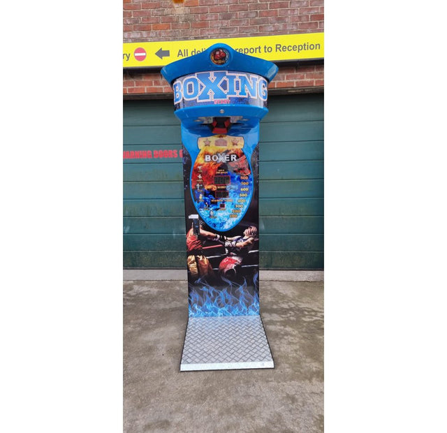 Used BOXER Boxing Punch Machine in Blue