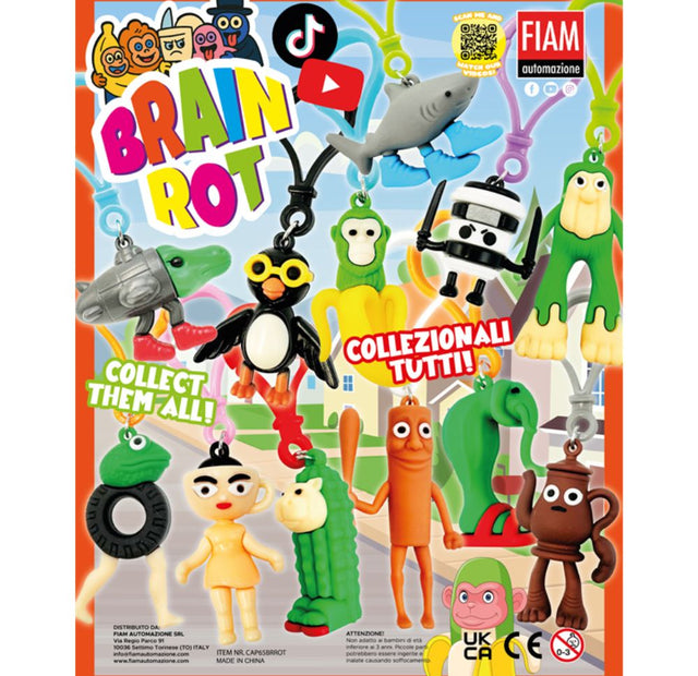 Brainrot (x300) 65mm Prize Vending Capsules
