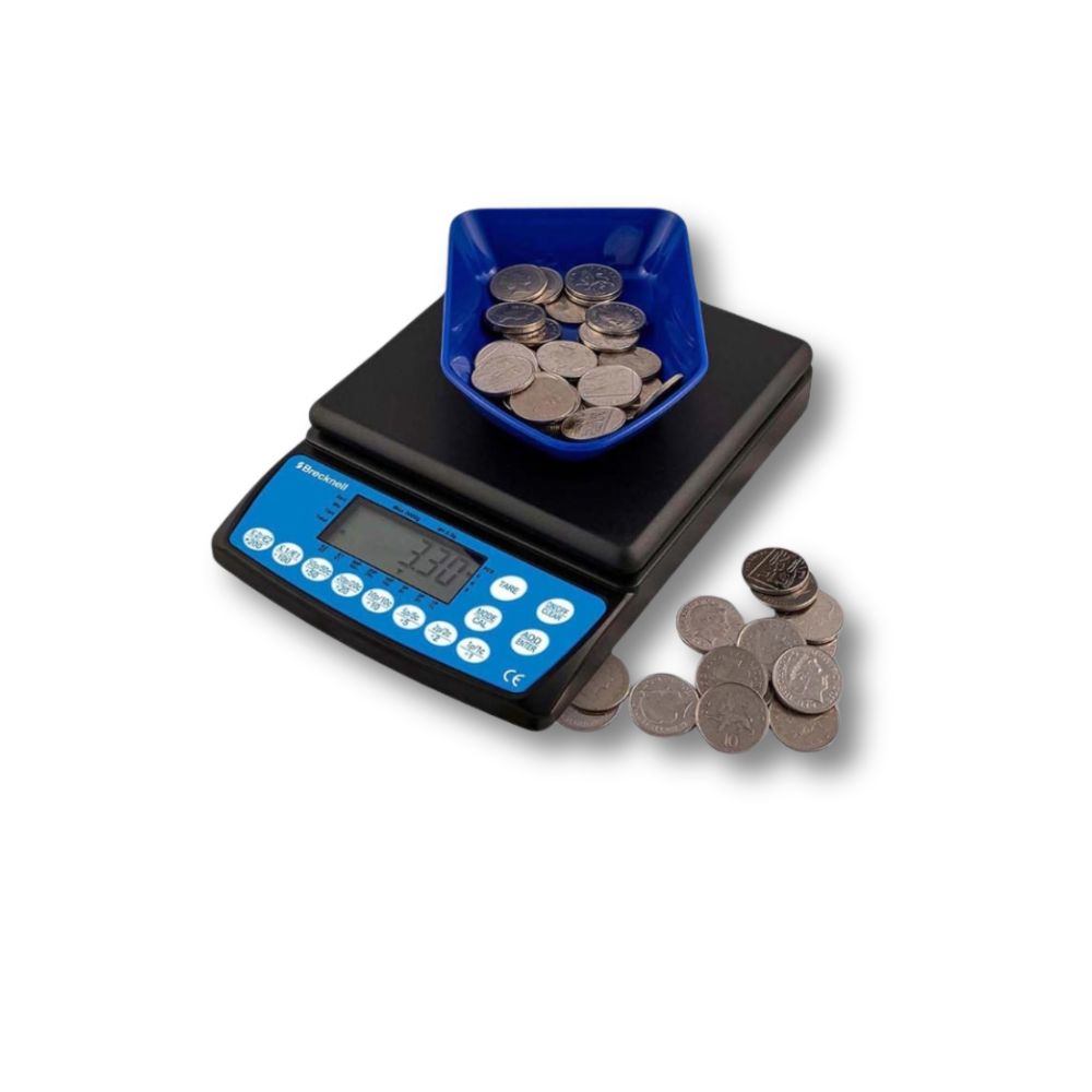 Brecknell CC804 Coin Counting Scales Machine