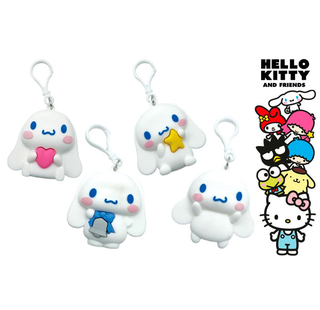 Cinnamonroll Power Figurines contained in a 65mm prize vend capsule.