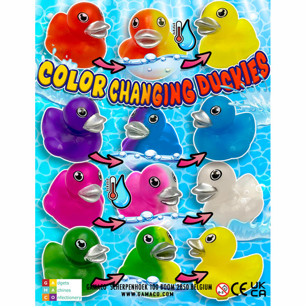 Colour Changing Ducks (x500) 50mm Vending Capsules